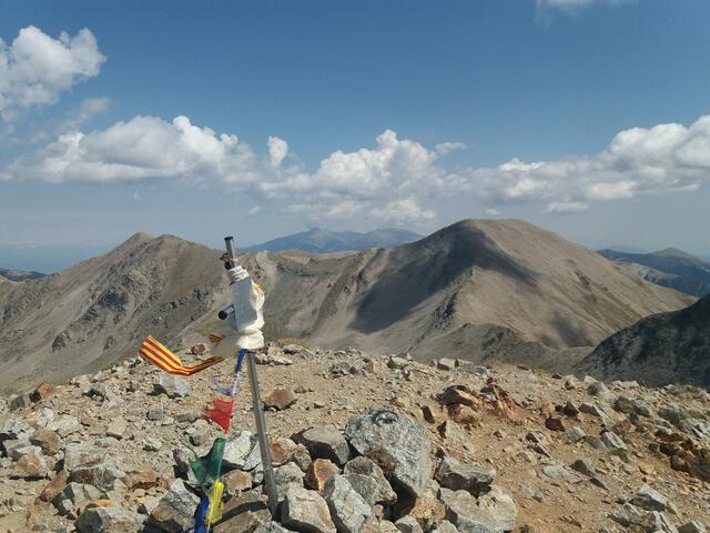 Primer cim bora els 3000 m: El Pic de Bestiments