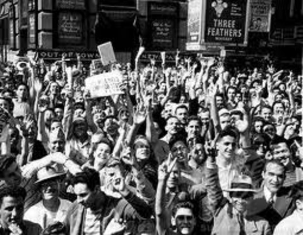 President Truman's anouncment of causes the bravery of the Indianapolis to go unnoticed