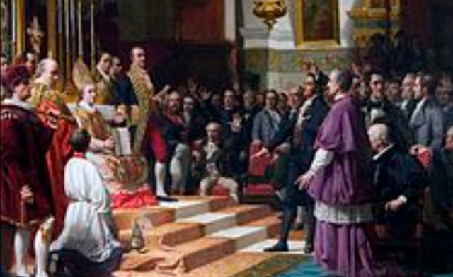 Promulgaron la constitución política de la monarquía Española