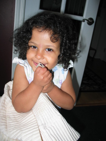 Yonna and her pillow