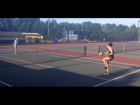 My first tennis soccer