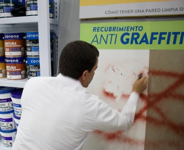 Pintura antigraffiti. Cient. Carlos Morzilli.