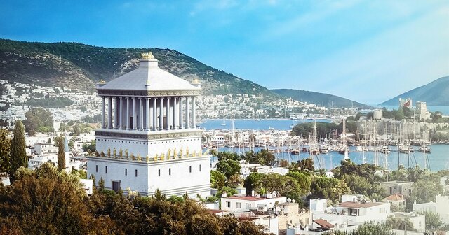 Grecia. Mausoleo de Halicarnaso