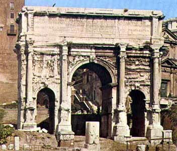 Roma. Arco de Septimio Severo