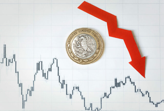 Caída del crecimiento económico