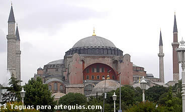 Bizantino. Santa Sofía de Constantinopla