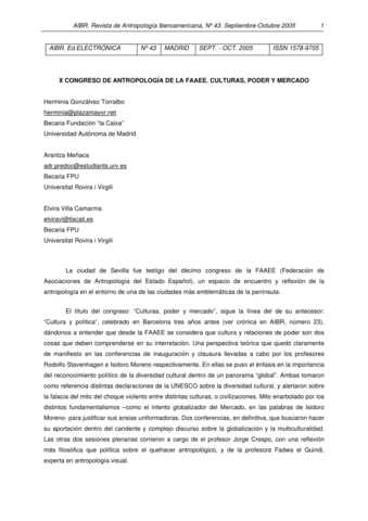 Congreso celebrado en Sevilla