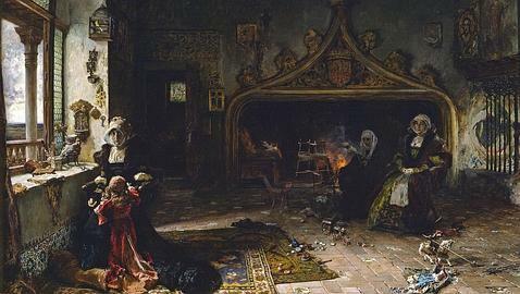 La demencia de la reina se agravó.