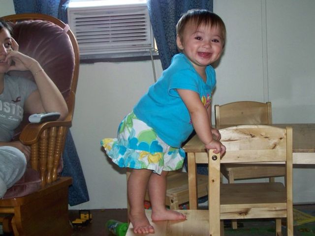 Our daughter, Haylea, was born.