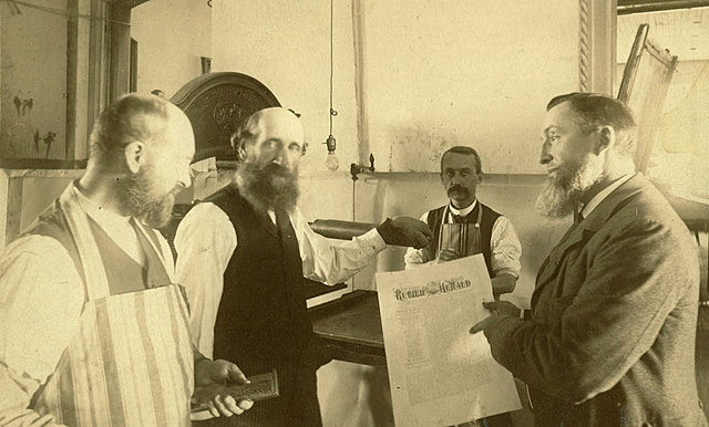 Primera imprenta adventista.