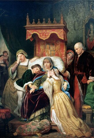 Fallece Juana I de Castilla