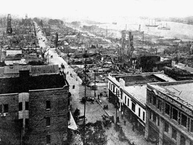 The great fire of 1901