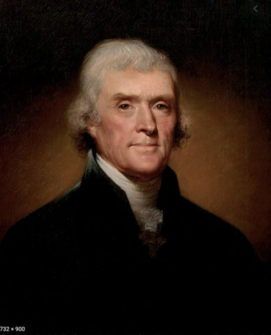 Thomas Jefferson becomes the 3rd President