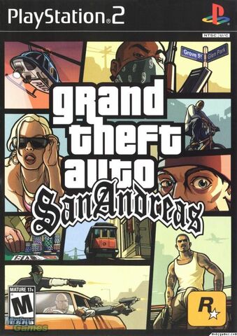 Grand Theft Auto San Andreas PS2