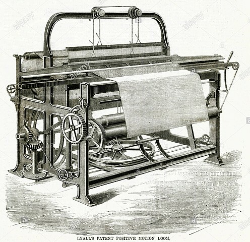 PRIMER TELAR MECÁNICO