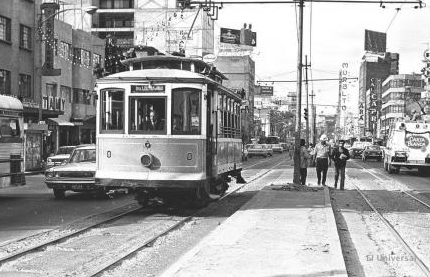 introducción de los tranvías eléctricos