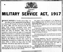 The Military Service Act
