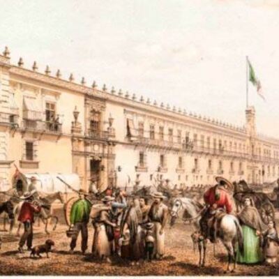 Timeline: México: De la Independencia a la Revolución  Escuela Superior de Danza Folklórica Mexicana C’ Acatl Maestría en Artes Escénicas Materia: Identidad y Cultura Docente: Maestro Juan Carlos Pérez Castro   Alumno: Saúl Martínez