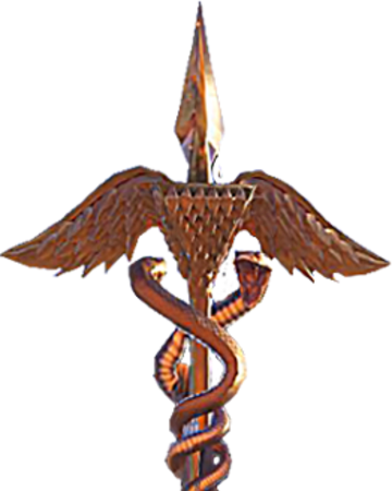 Viene forgiato il Caduceo di Ermete Trismegisto