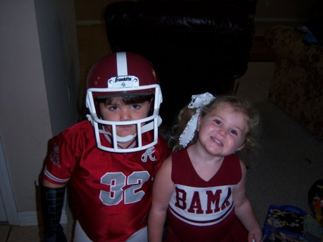 First Football & Cheering Debut