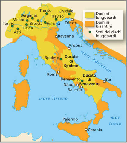 Longobardi in Italia