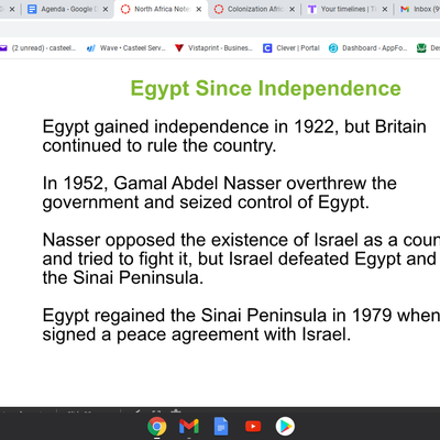 Timeline: Acient egiptions #6