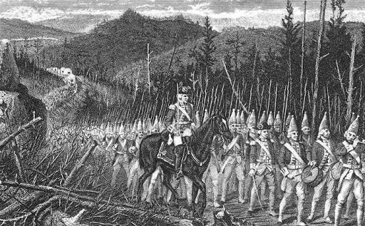 British were defeated at Fort Duquesne