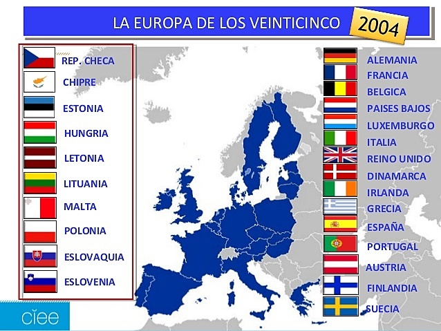 Europa de los 25.