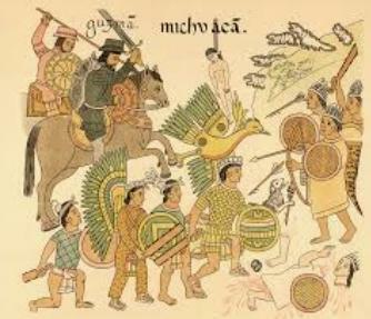 Llegada de Nuño Beltrán a Tzintzuntzan