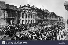Manifestación en Petrogrado