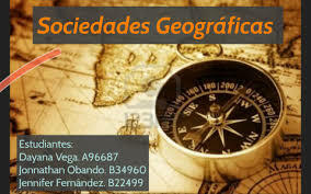 Sociedades geográficas