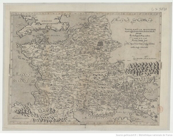 Gallia - Oronce Fine