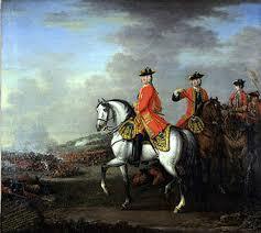 William Pitt leading the British army