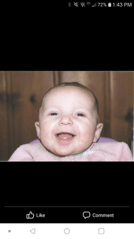 My sister Nora was born