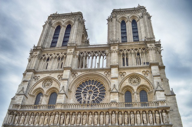 Construction begins on Notre Dame in Paris.