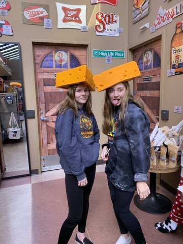 My family and Lilly went to Wisconsin