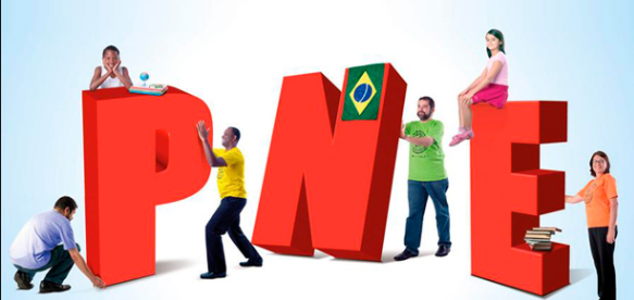 PNE - Plano Nacional da Educação.