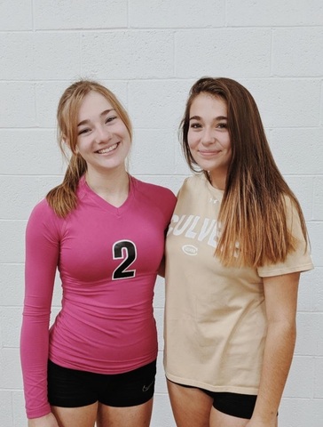 Madeline and I played volleyball together