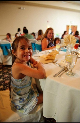 My first time at a wedding