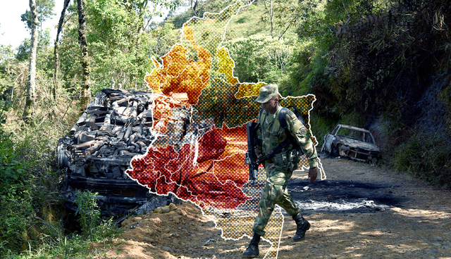 Grupos armados en Colombia