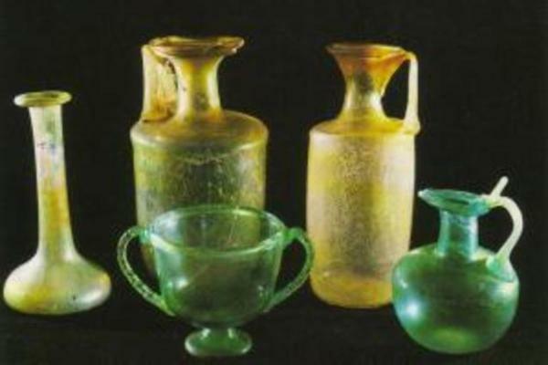 Alfarería, cristal y vidrio