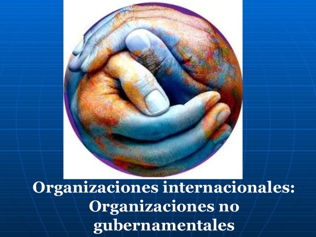 Organizaciones de la sociedad civil