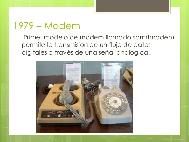 Primer modelo de Modens