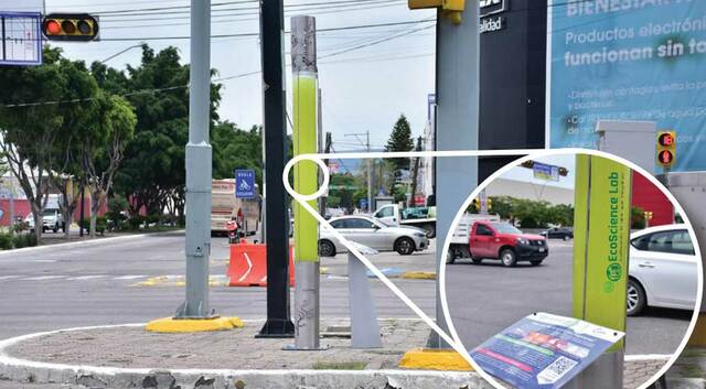 Comprobación de que biorreactor mejora calidad del aire