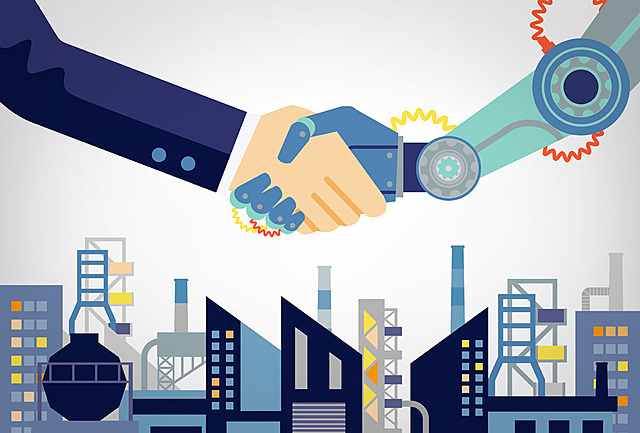 La mecatronica es introducida y aceptada en el mundo industrial.