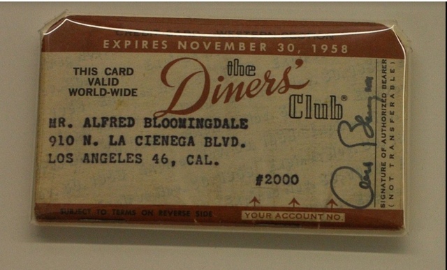 La tarjeta de crédito