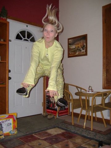 My crazy sister was born.