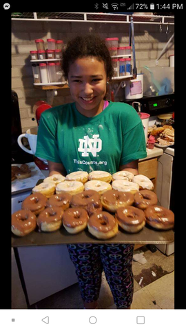 First time I baked something