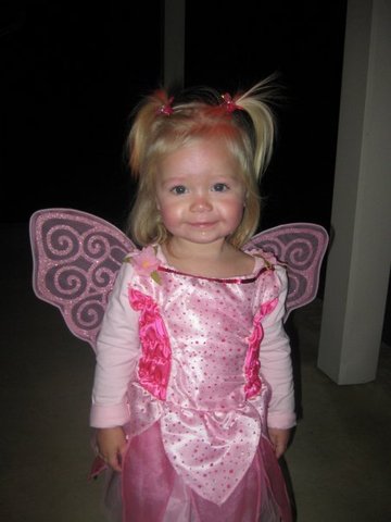 Kamdyn on Halloween.