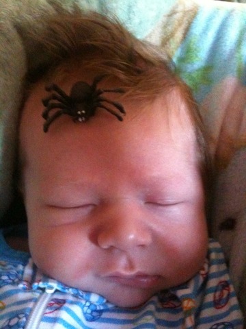 Bryson on Halloween.